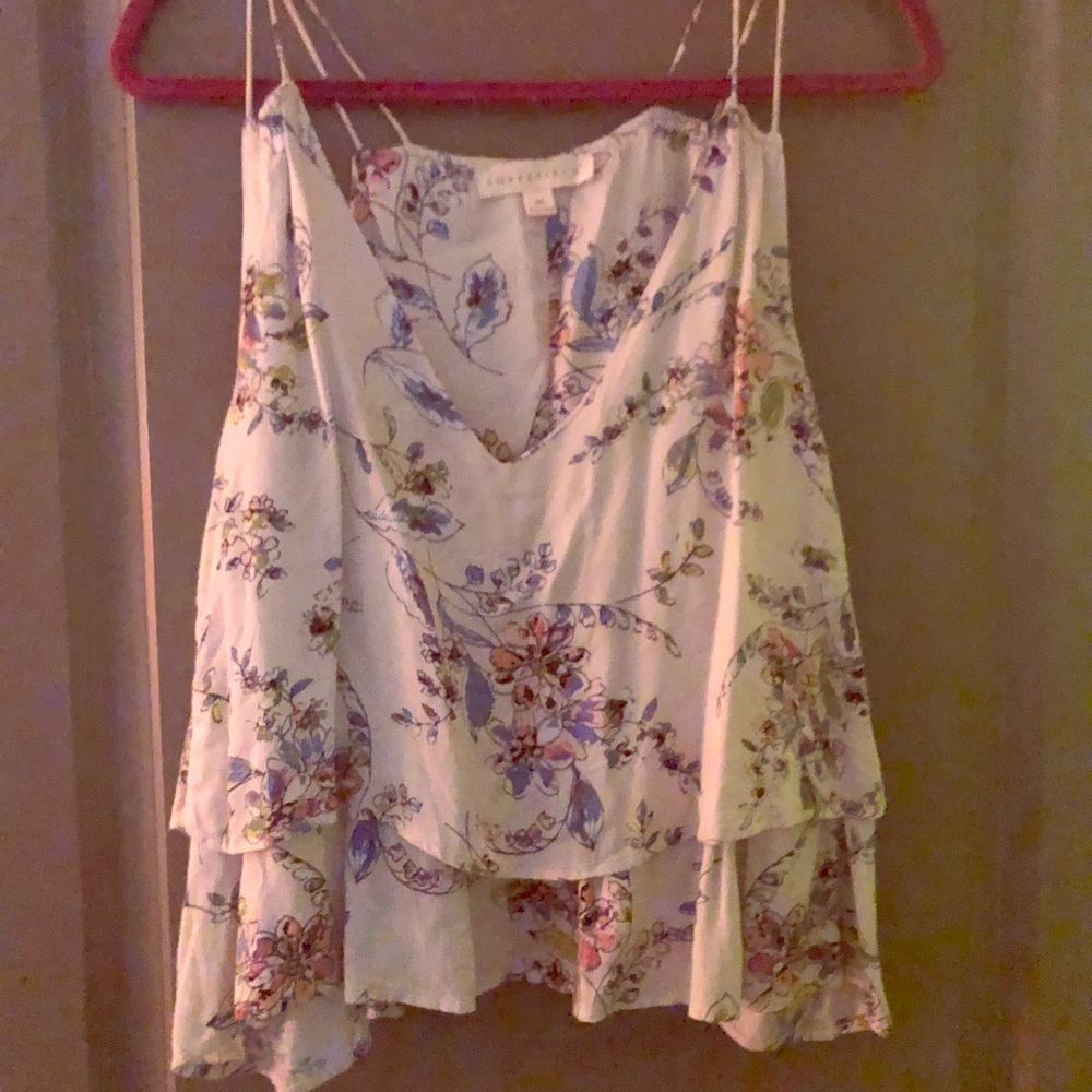 Boutique tank-cute with high waisted bottoms